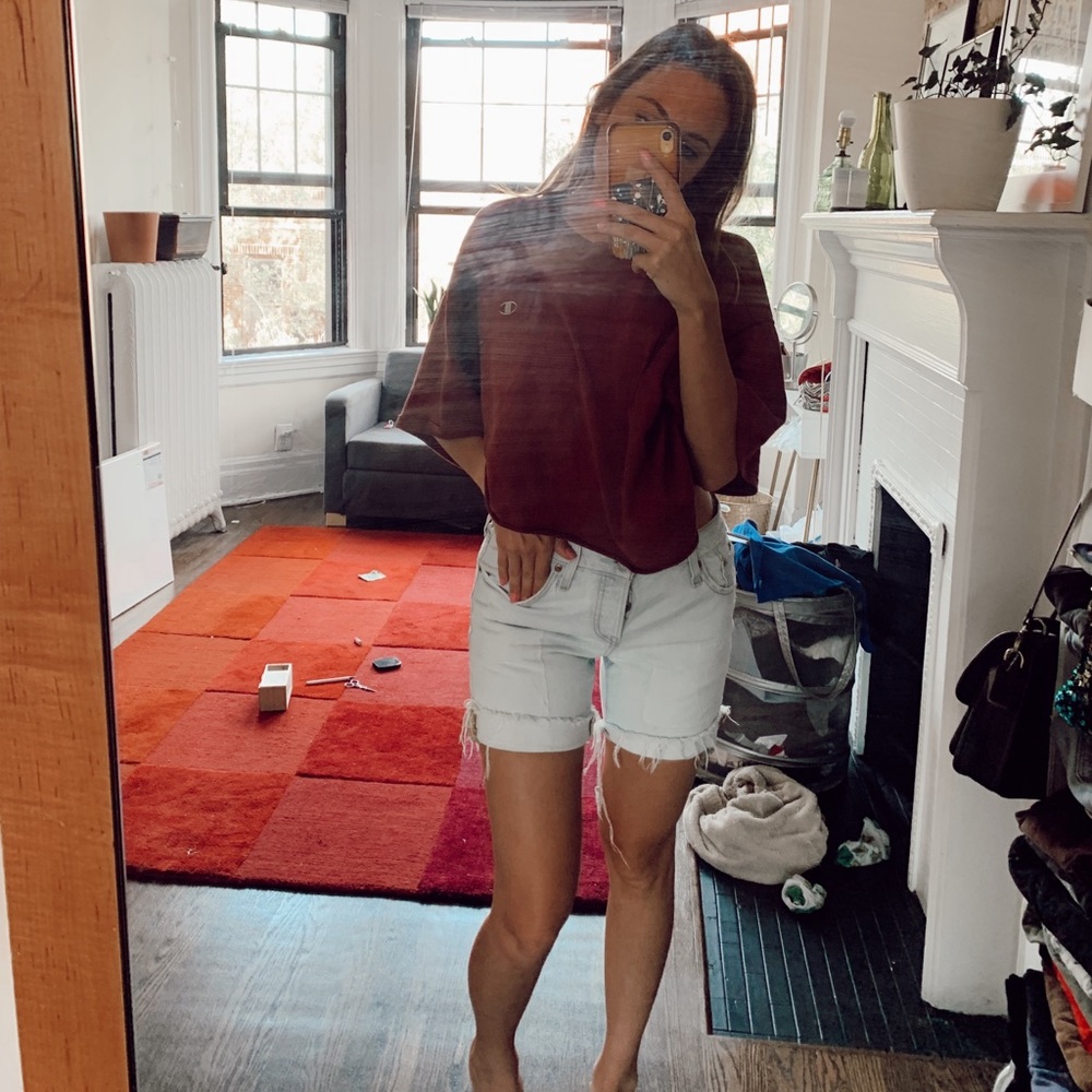 Levi’s cut off Jean shorts